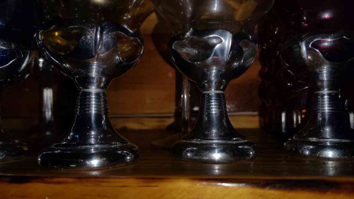 the antique ceremony ritual glasses the red one for 700 alon