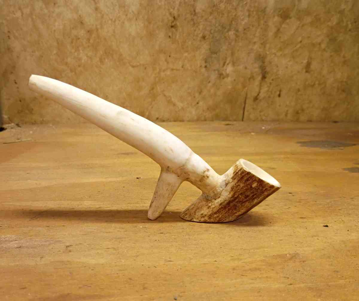elk antler pipe