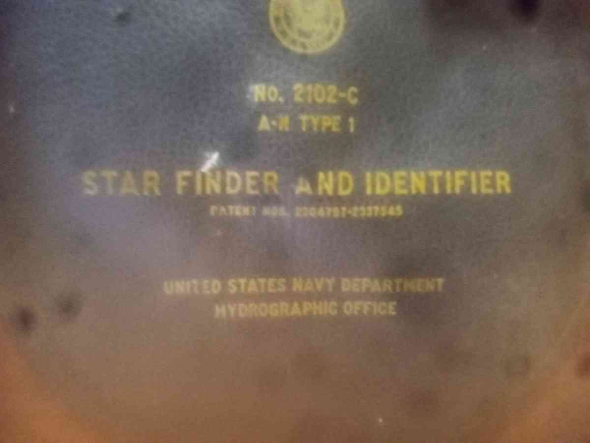 WW2 navy sextant