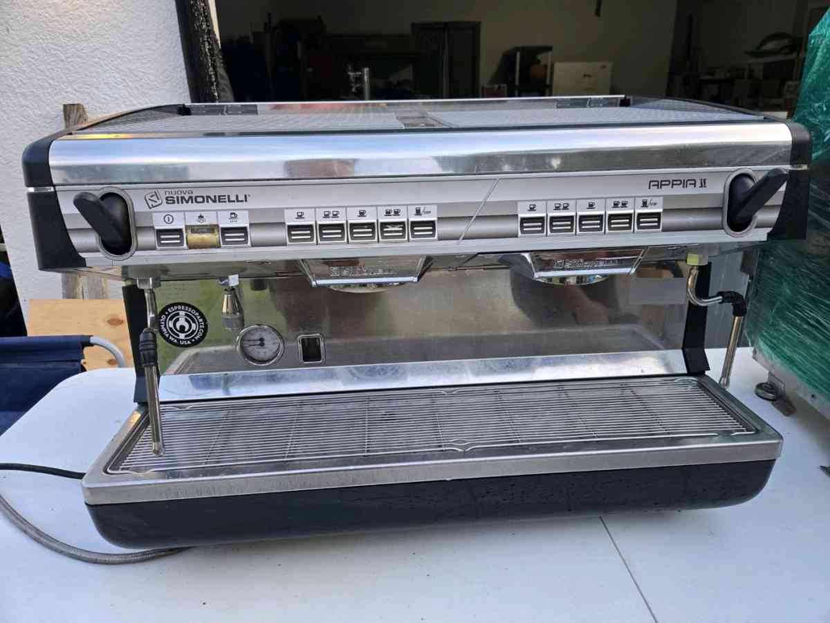 Im selling an espresso machine
