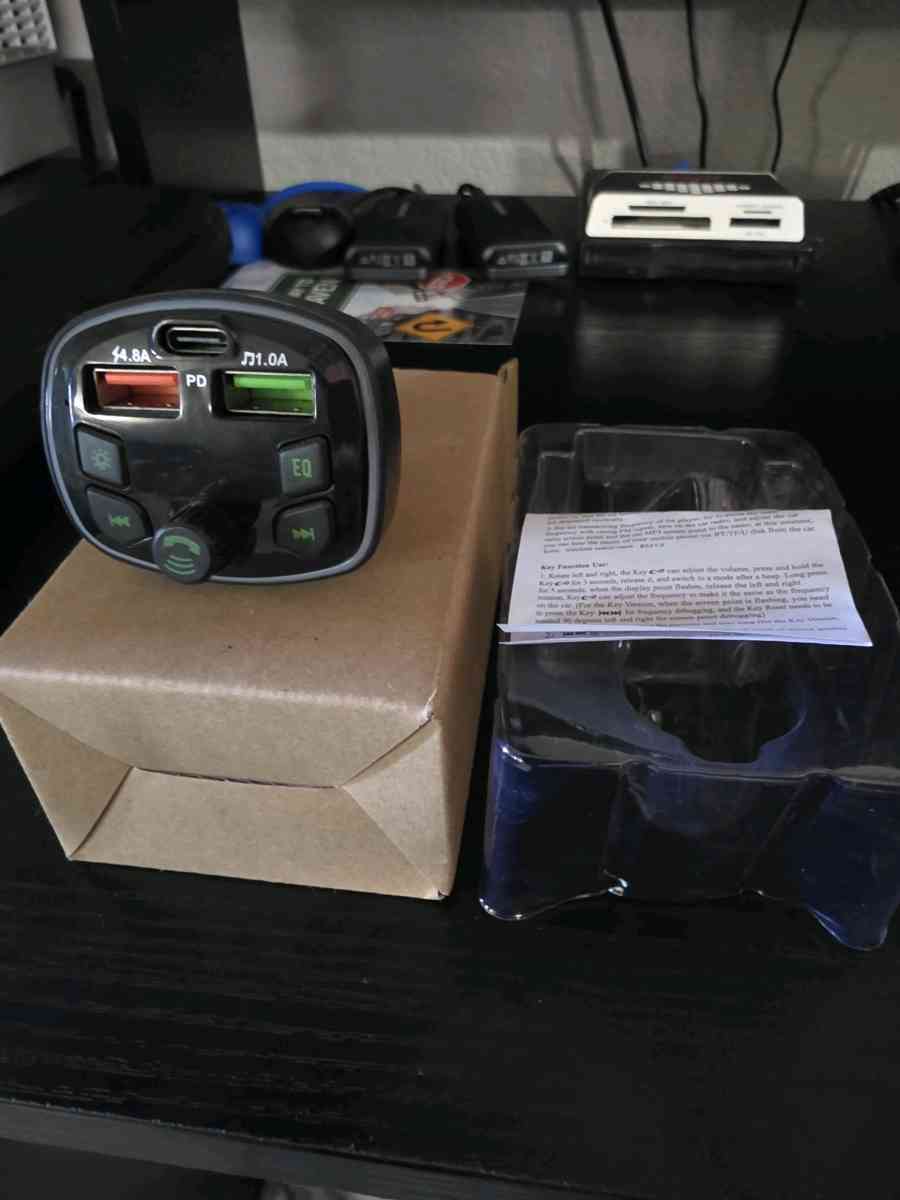 Car Charger FM Transmitter Bluetooth 50 Hands Free 31A USB - Overton, Texas - FleaMarketBay