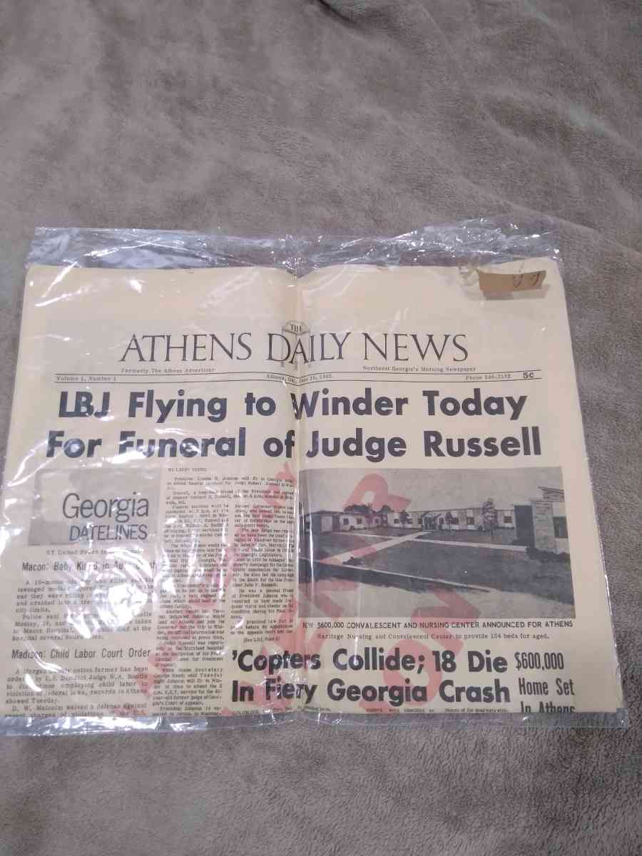 LBJ Newspaper