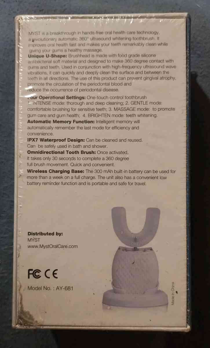 Ultrasonic Electric Toothbrush - Desert Hot Springs, California - FleaMarketBay