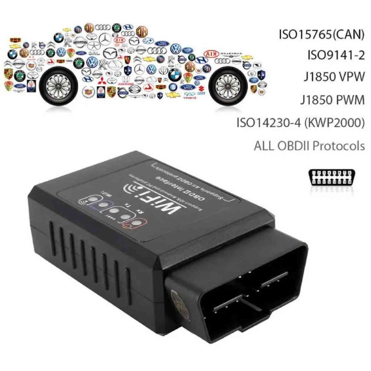 OBD 2 WiFi ELM327 Code Reader Scanner - Overton, Texas - FleaMarketBay