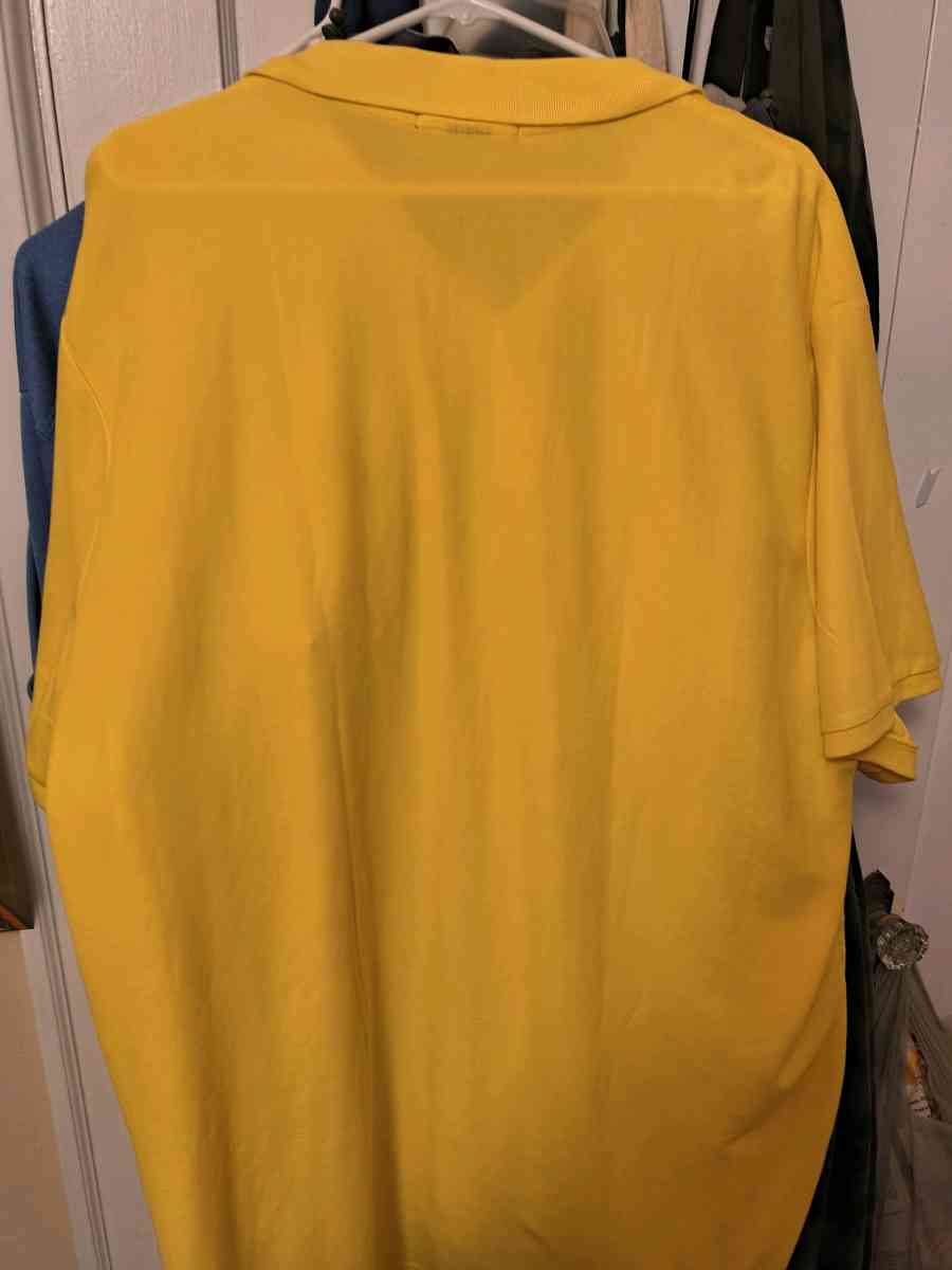 yellow Polo shirt
