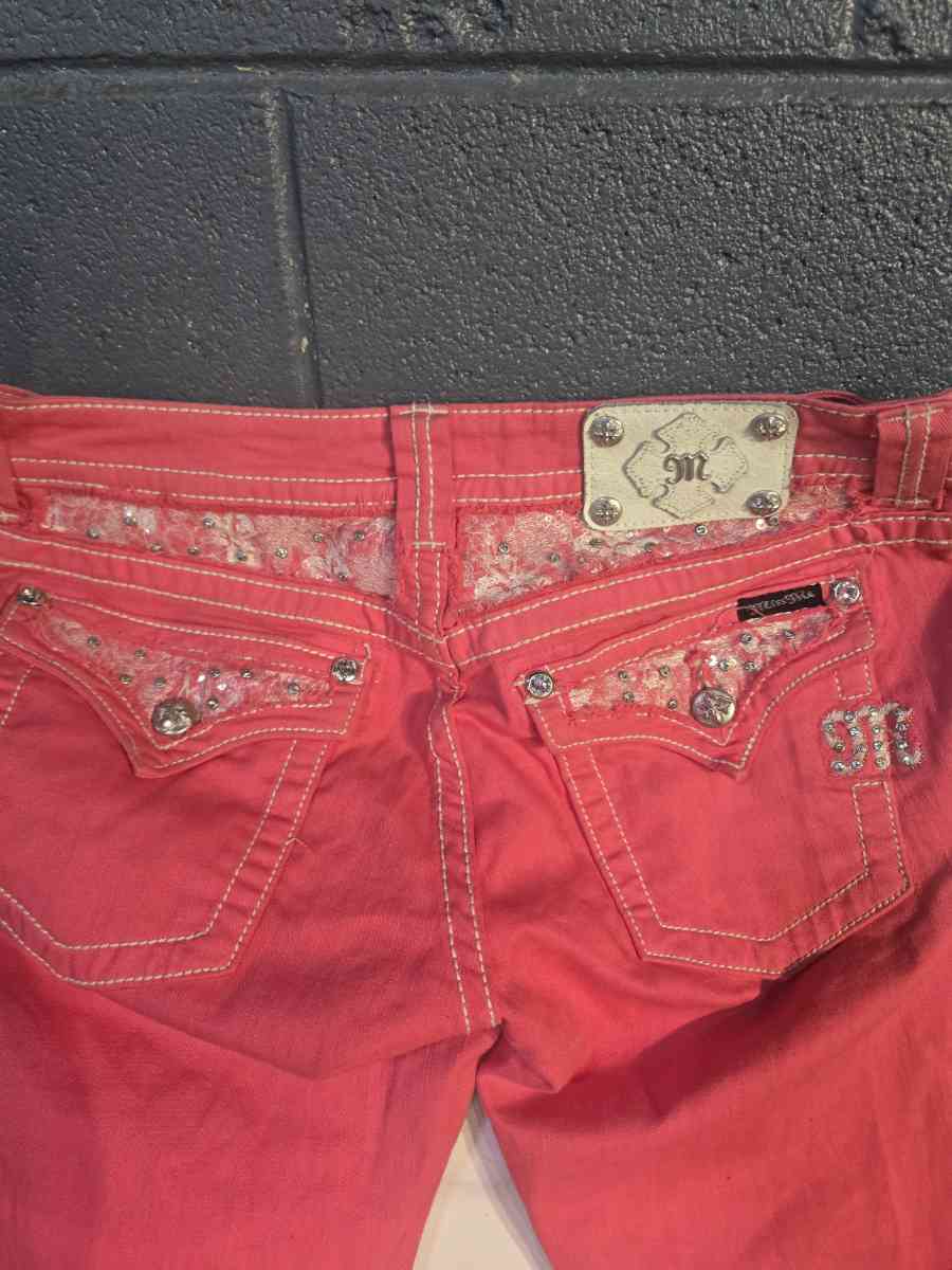 women miss me jeans color pink