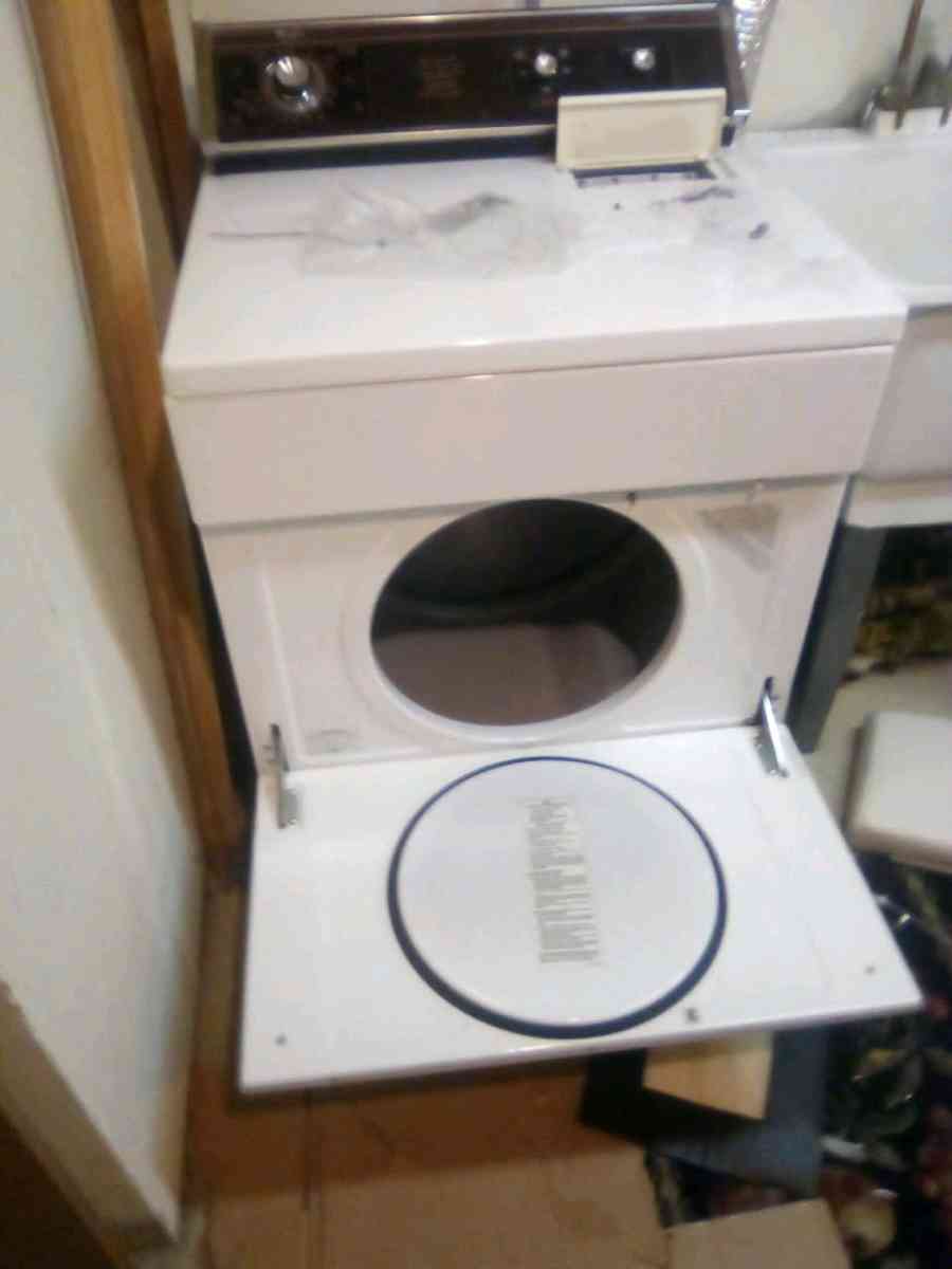 washer and dryer