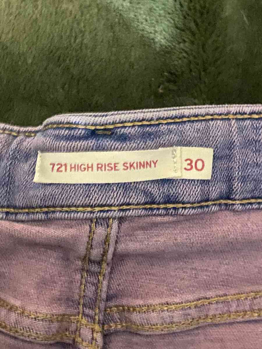 levi purple denim jeans