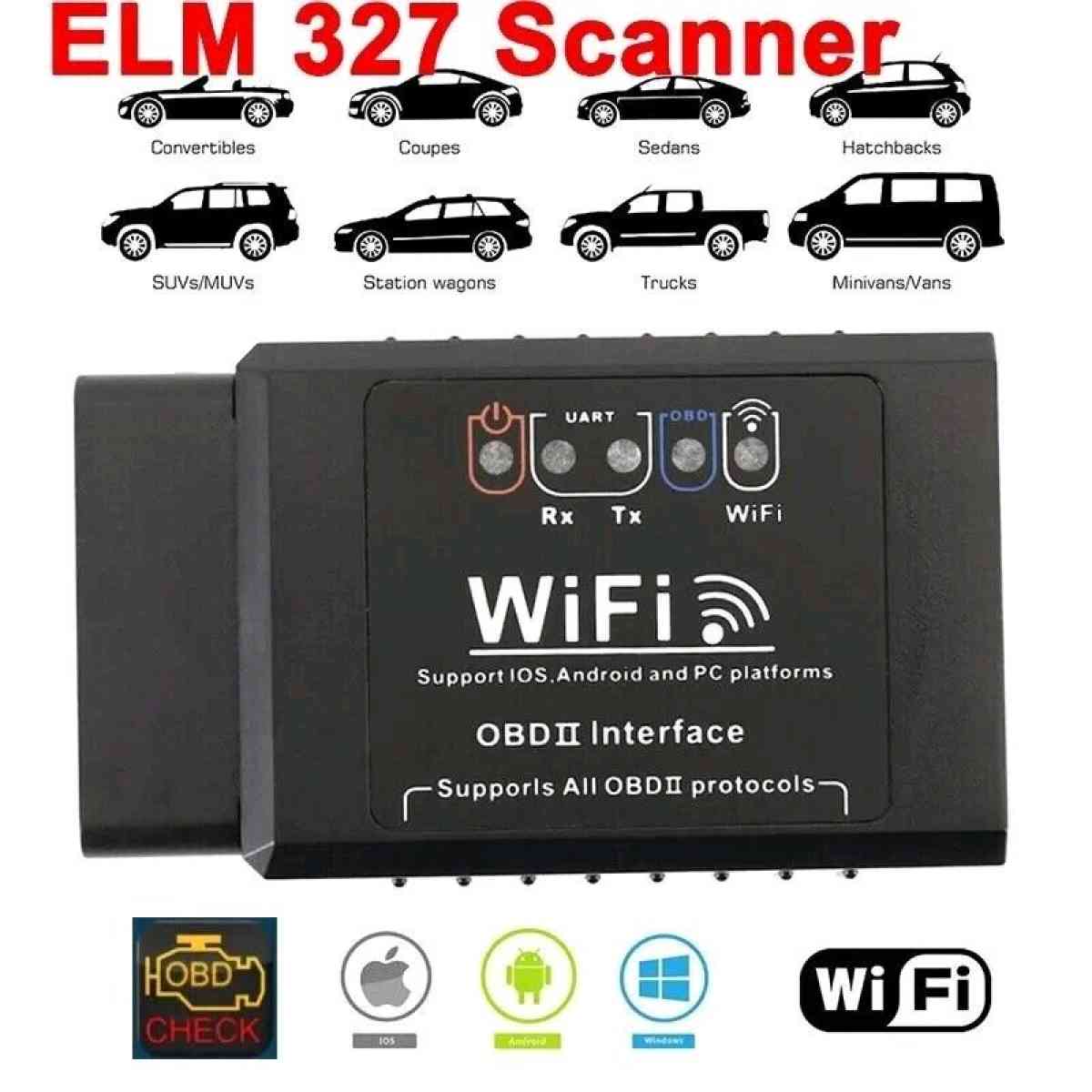 OBD 2 WiFi ELM327 Code Reader Scanner - Overton, Texas - FleaMarketBay