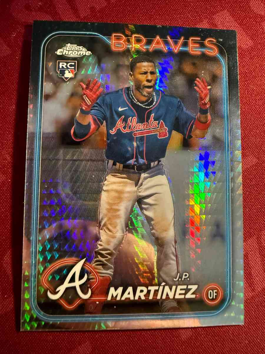 2024  Topps Chrome JP Martinez 294 Prizm Refractor NM - Tucson, Arizona - FleaMarketBay