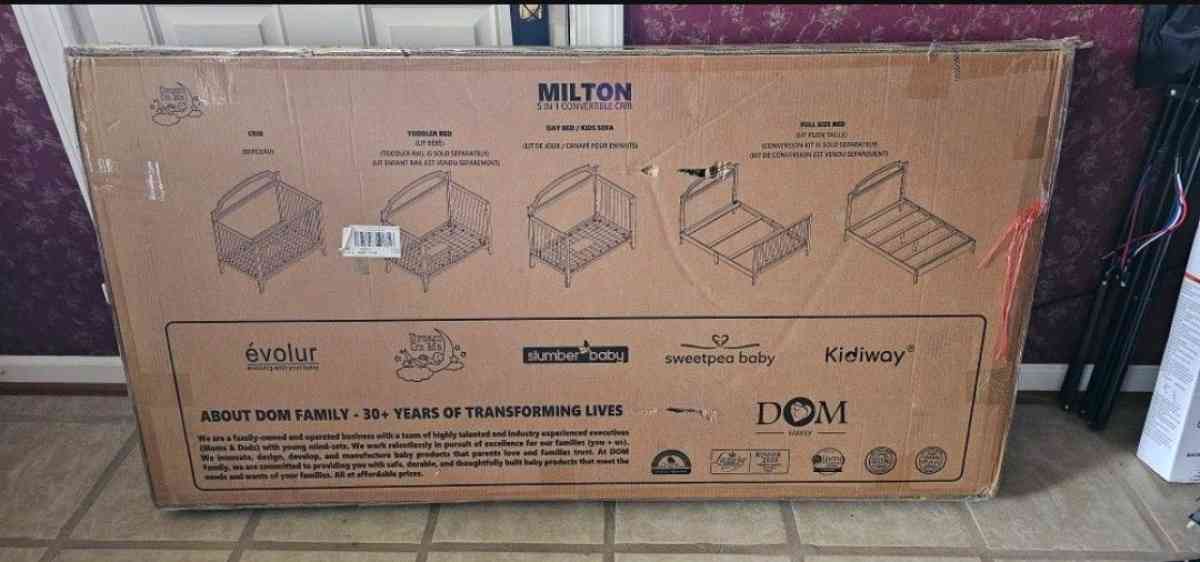 Convertable Crib NEW still in the box - Gilbertsville, Pennsylvania - FleaMarketBay