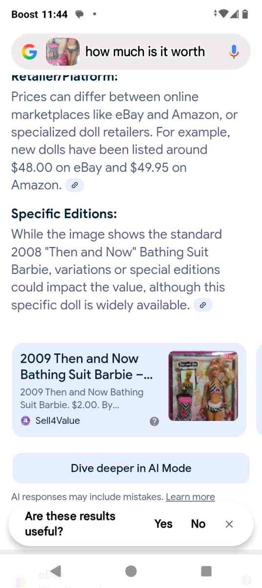 2008 bathing suit Barbie - Akron, Ohio - FleaMarketBay