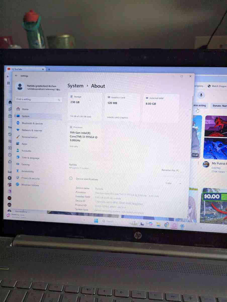 HP laptop - Middletown, Ohio - FleaMarketBay