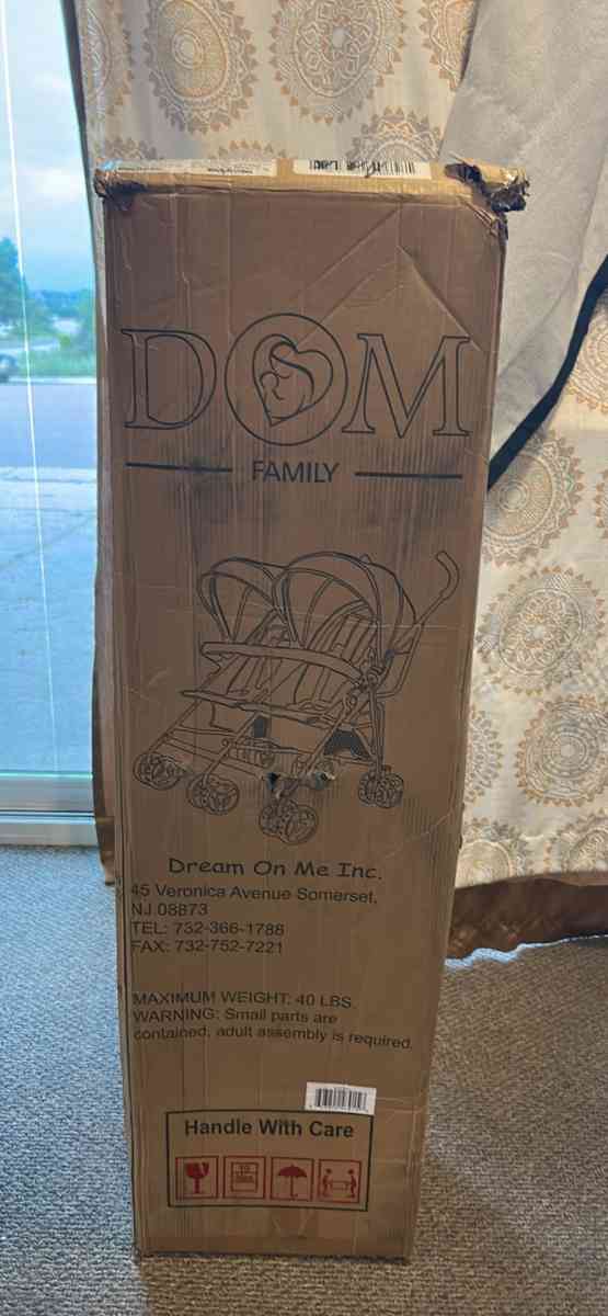 Baby swing new 2 double strollers Brand new head massager