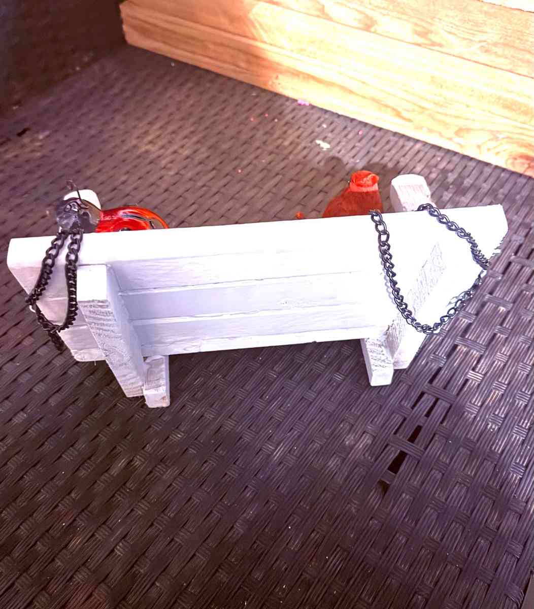 handmade mini swing decor for home and garden