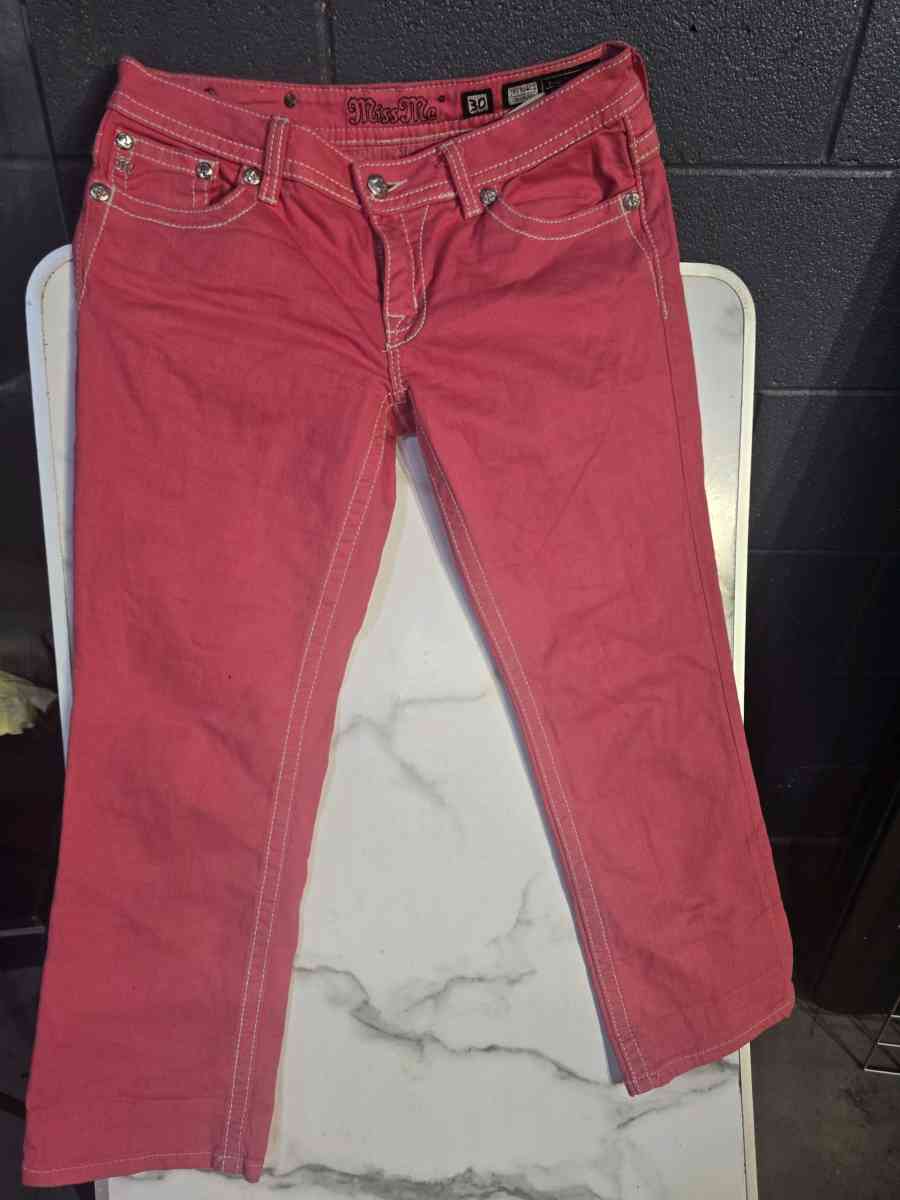 women miss me jeans color pink