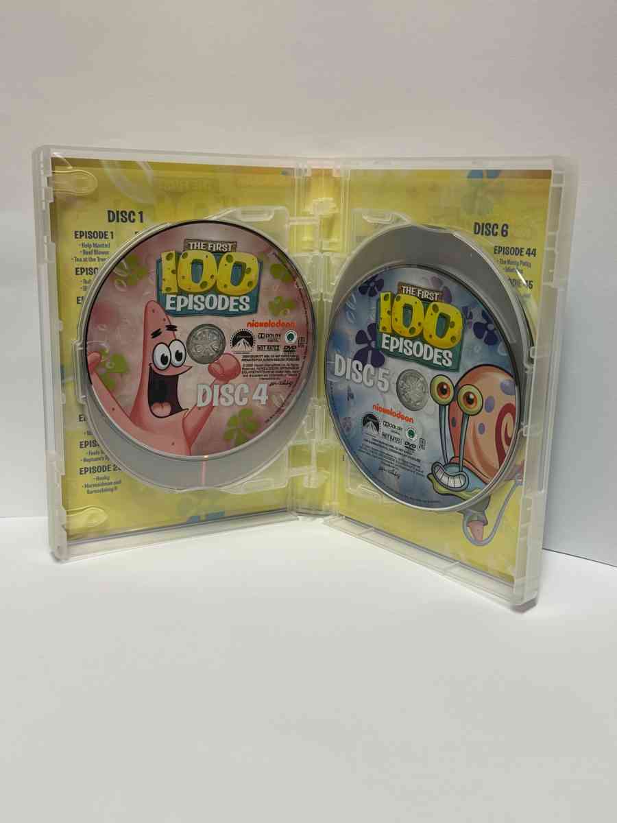 SpongeBob SquarePants The First 100 Episodes  14Disc DVD Set - Naples, Florida - FleaMarketBay