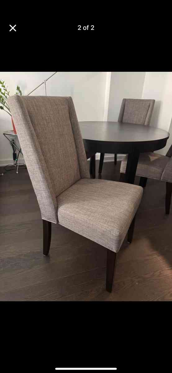Raymour  Flanigan Dining Chairs - Brooklyn, New York - FleaMarketBay