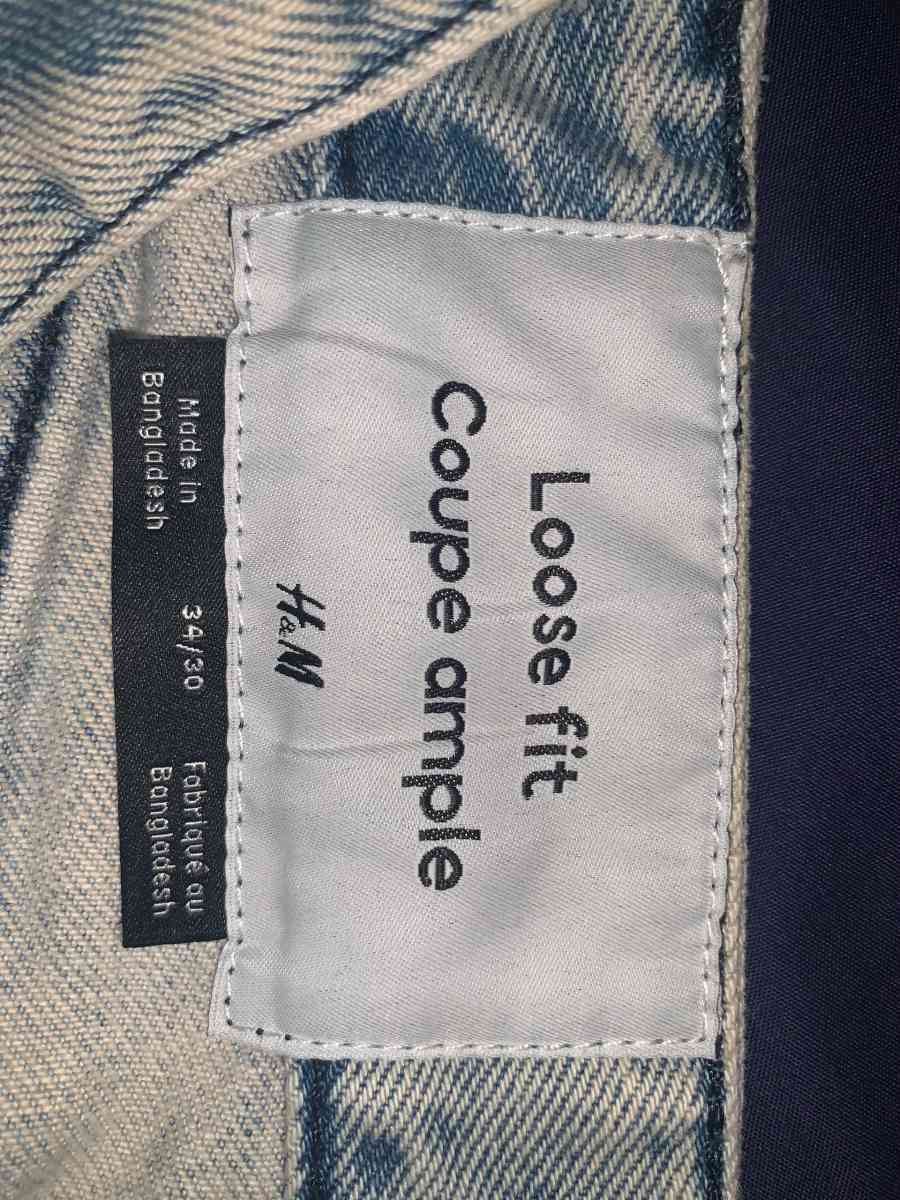 Blue Baggy Denim Jeans