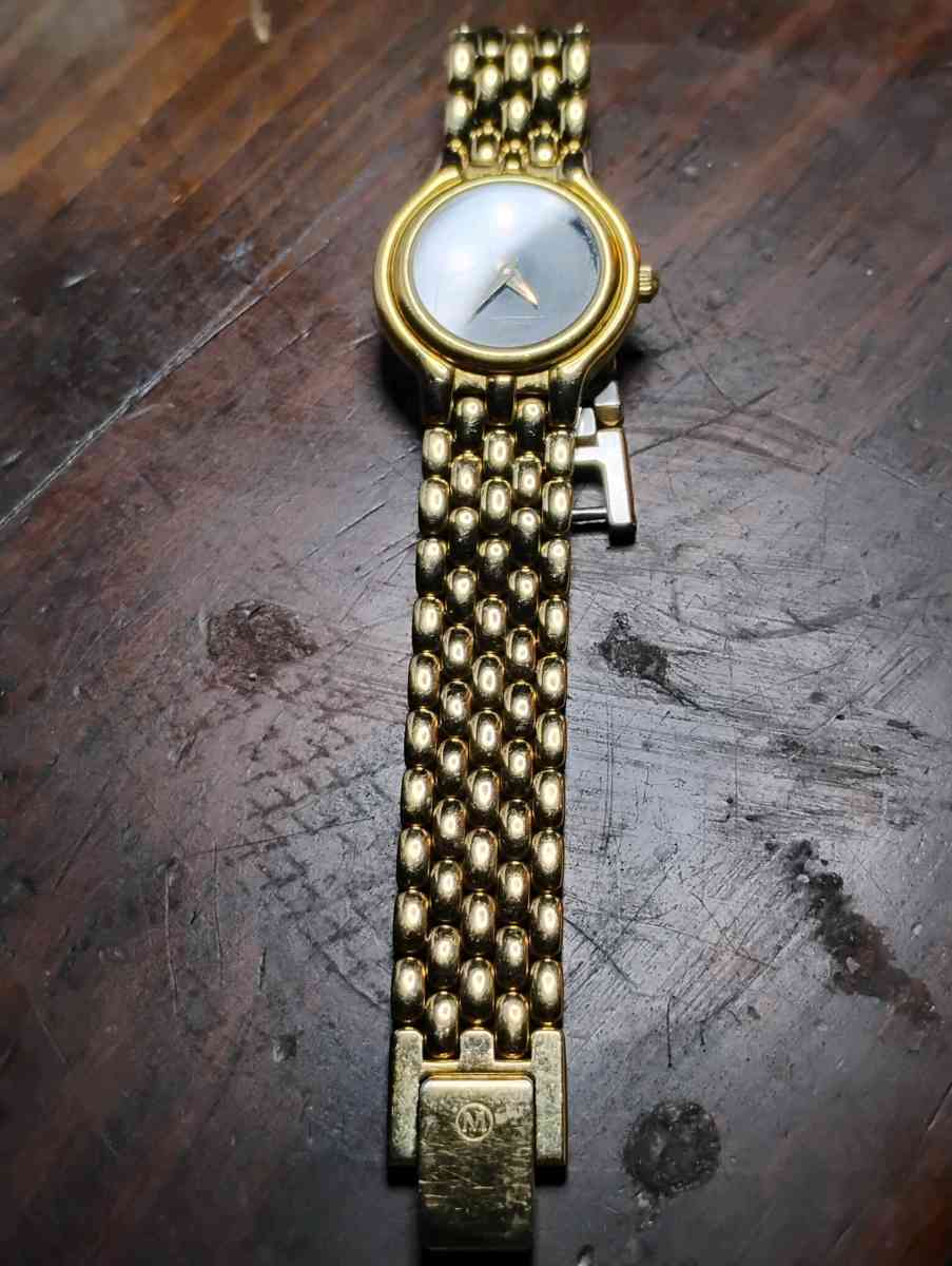 MOVADO Museum Gold and Stainless Steel Ladies Watch - Irving, Texas - FleaMarketBay