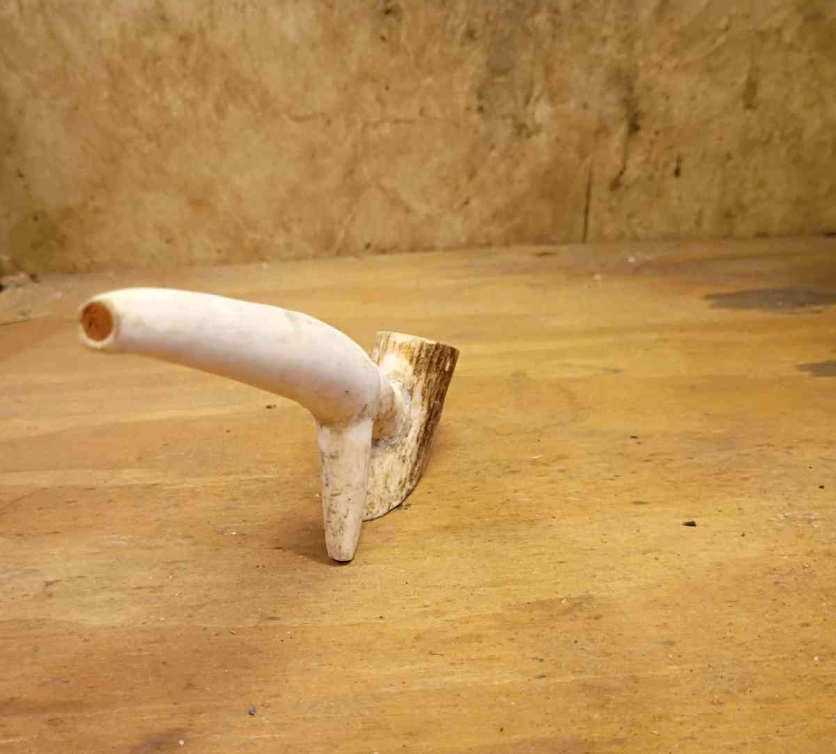 elk antler pipe