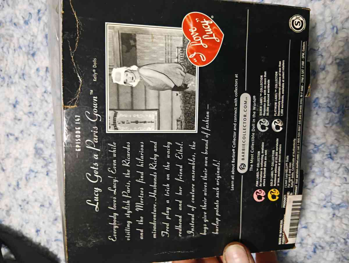 I Love Lucy dolls from the 147th episode