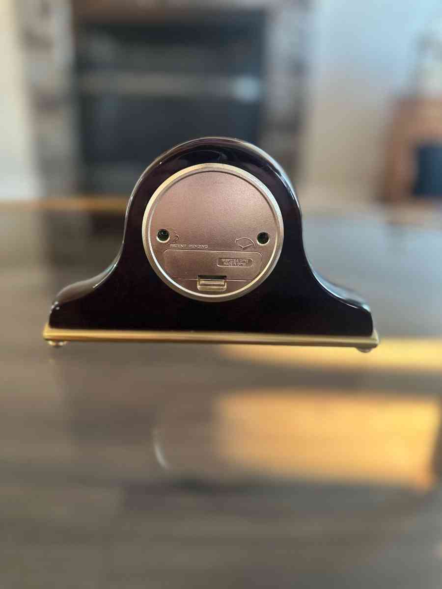 Danbury Classic Wooden Mantel Clock with Quartz Movement