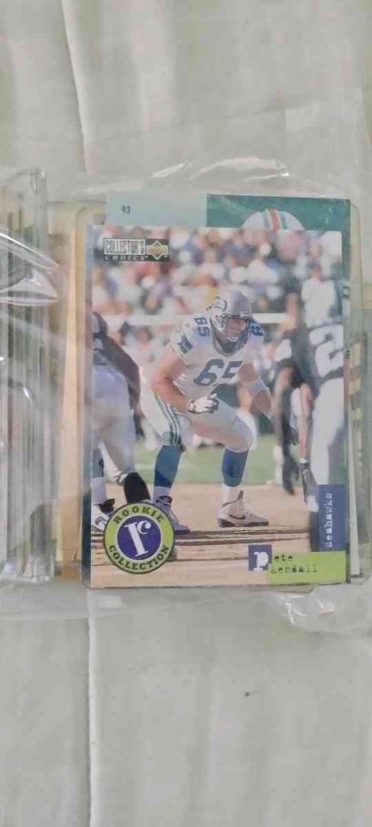 Collection Of NFL Football Trading Cards