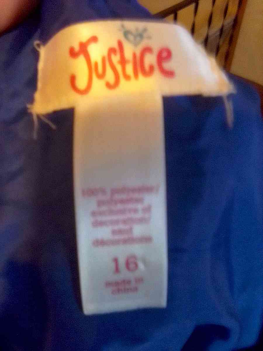 justice formal dress