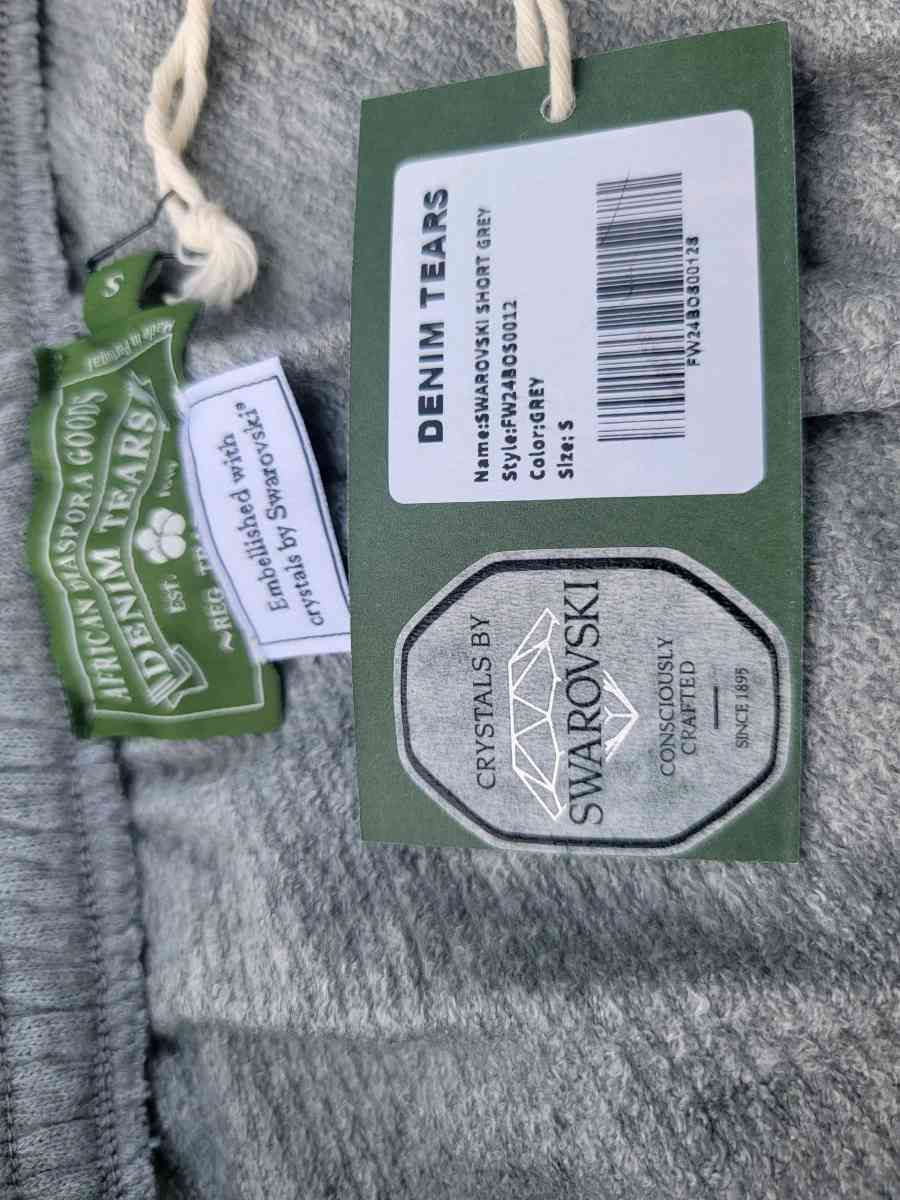 denim tears short colo grey