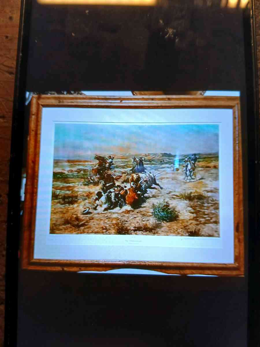 Framed Western Prints