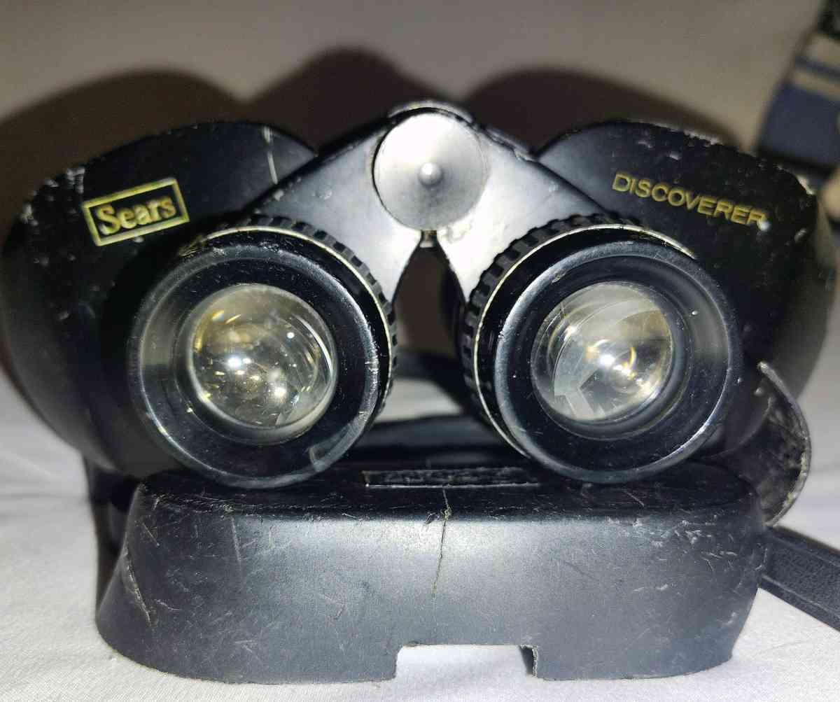 1960s 1980s vintage Sears 7x35 binoculars