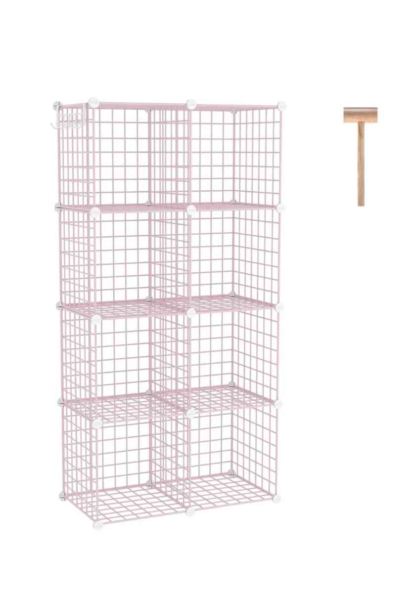 Metal Wire 8 Cube Organizer