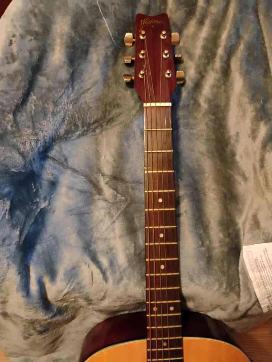 1990 Washburn Acoustic Guitar - Bessemer City, North Carolina - FleaMarketBay
