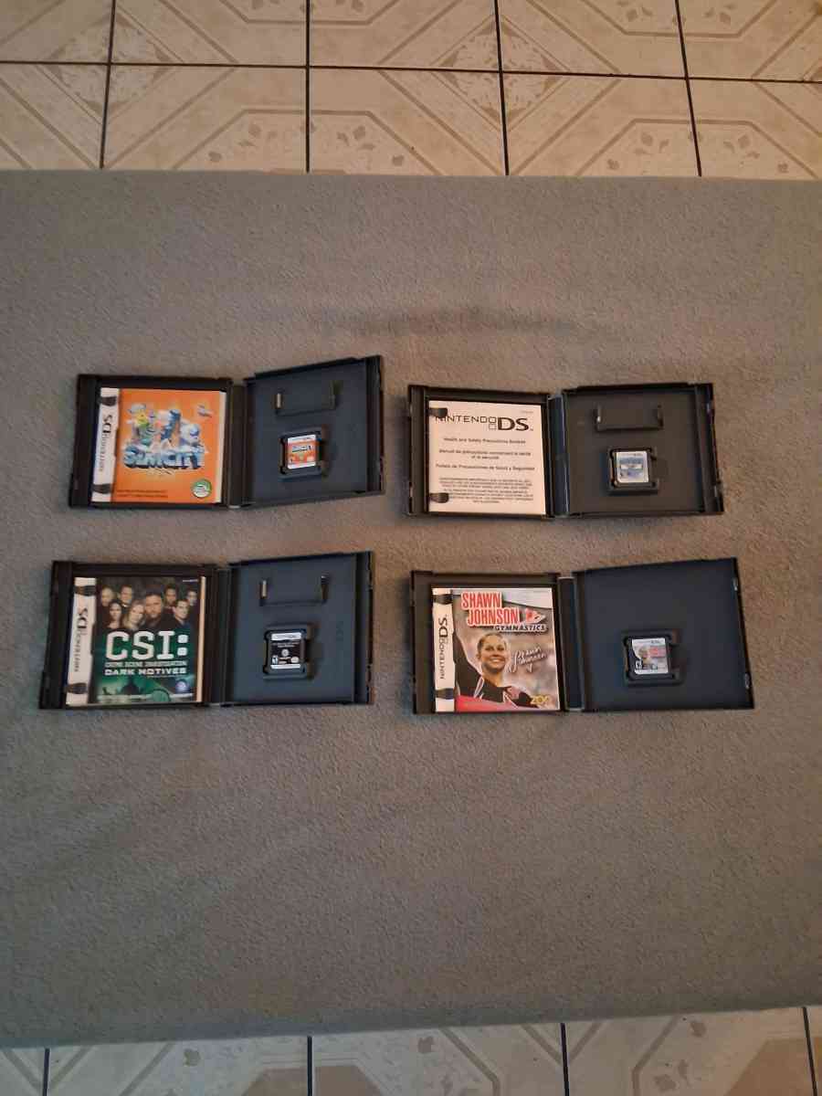 4 Nintendo DS Games for Nintendo DS - North Hollywood, California - FleaMarketBay