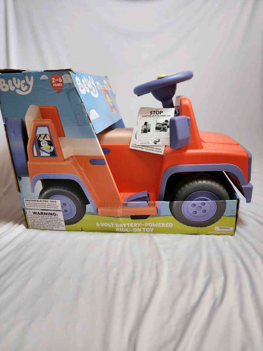 BLUEY 6V BATTERYPOWERED RIDEON