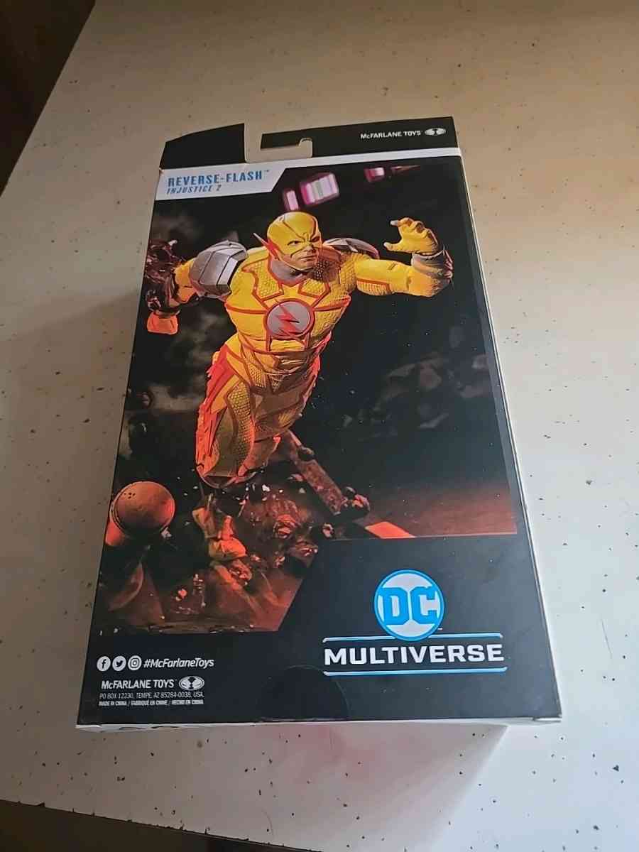 ReverseFlash DC Comics McFarlane Toys - Tacoma, Washington - FleaMarketBay