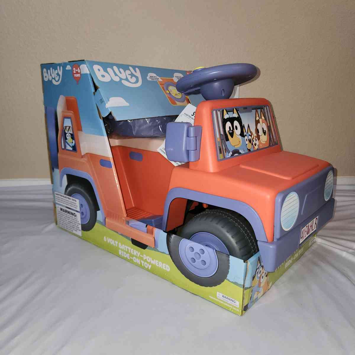 BLUEY 6V BATTERYPOWERED RIDEON