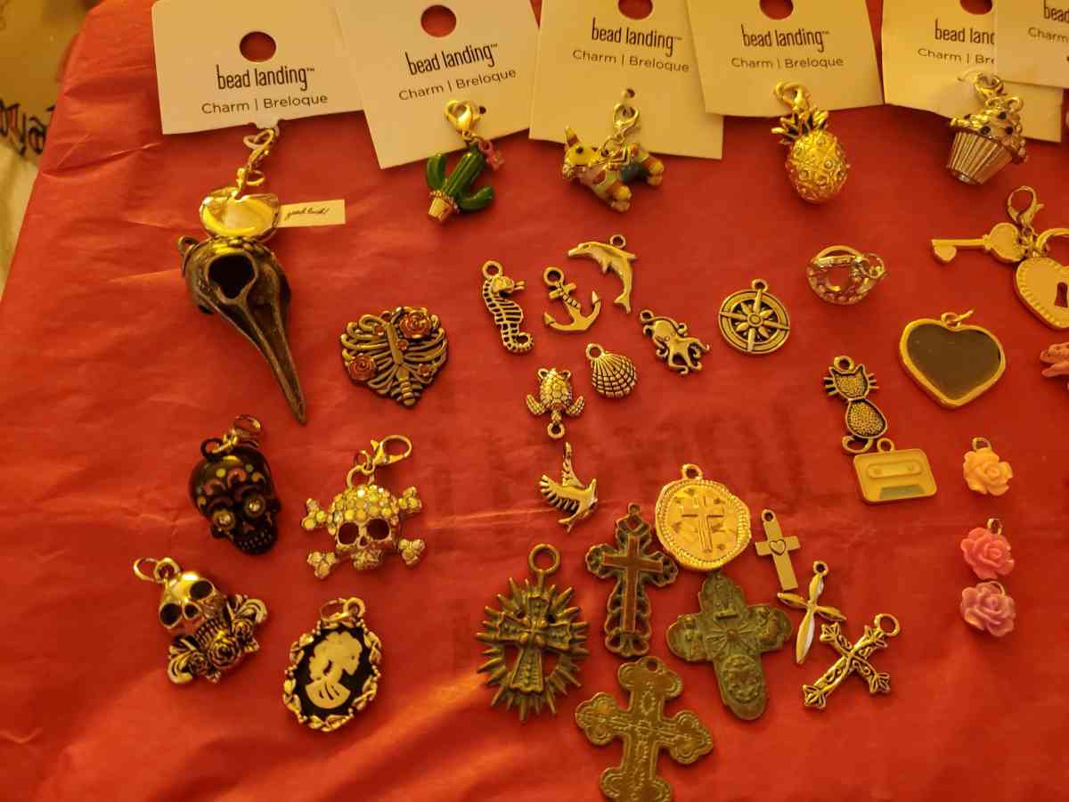 Assorted Charms for Jewelry making and charm bracelets