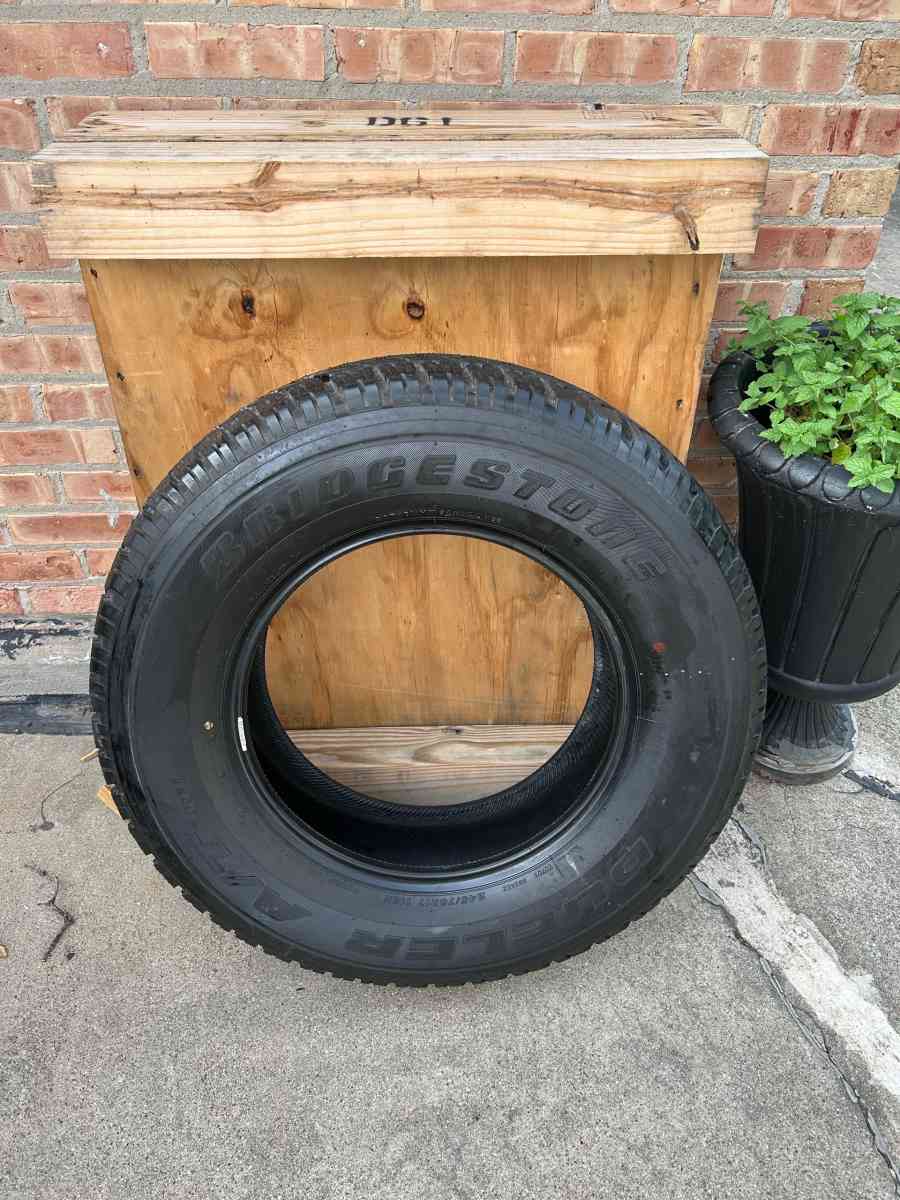 Bridgestone Dueler Tire AT 24575R17 - Bridgeview, Illinois - FleaMarketBay