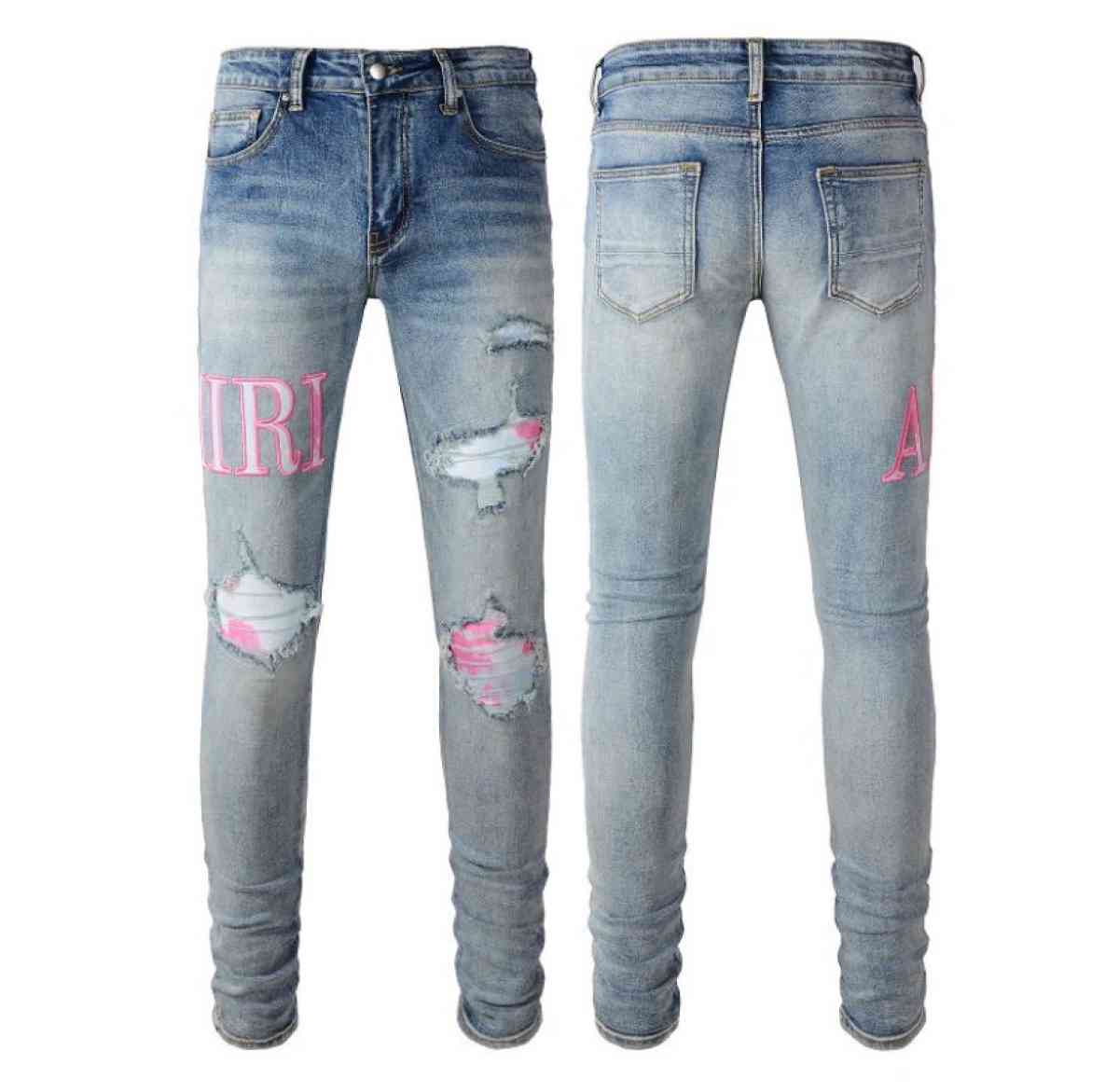 Amiri jeans pink