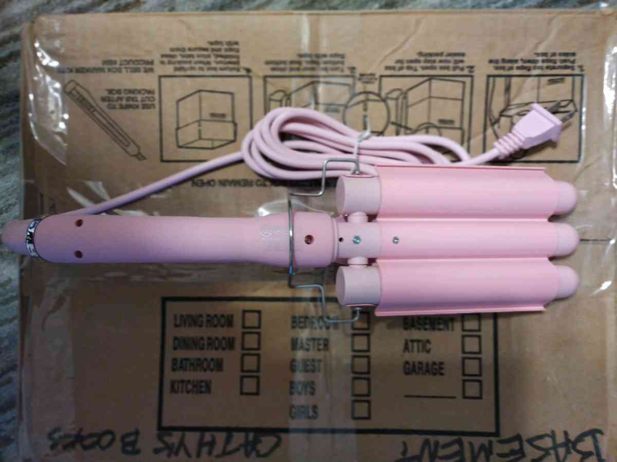 MERMADE PRO HAIR WAVER Pink 32mm 125 Wavy Hair Styling Tool