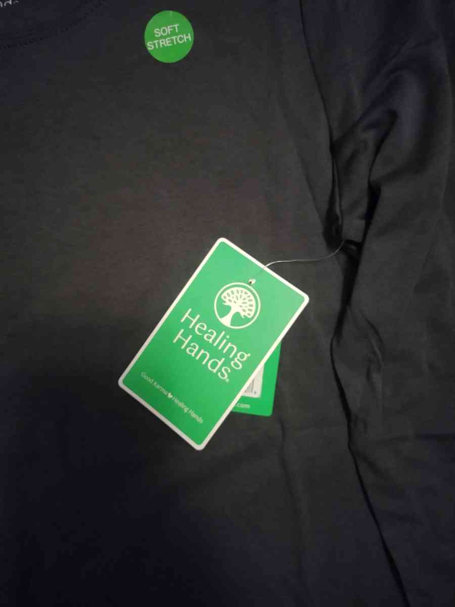 Healing Hands Womens Scrub Top Size M