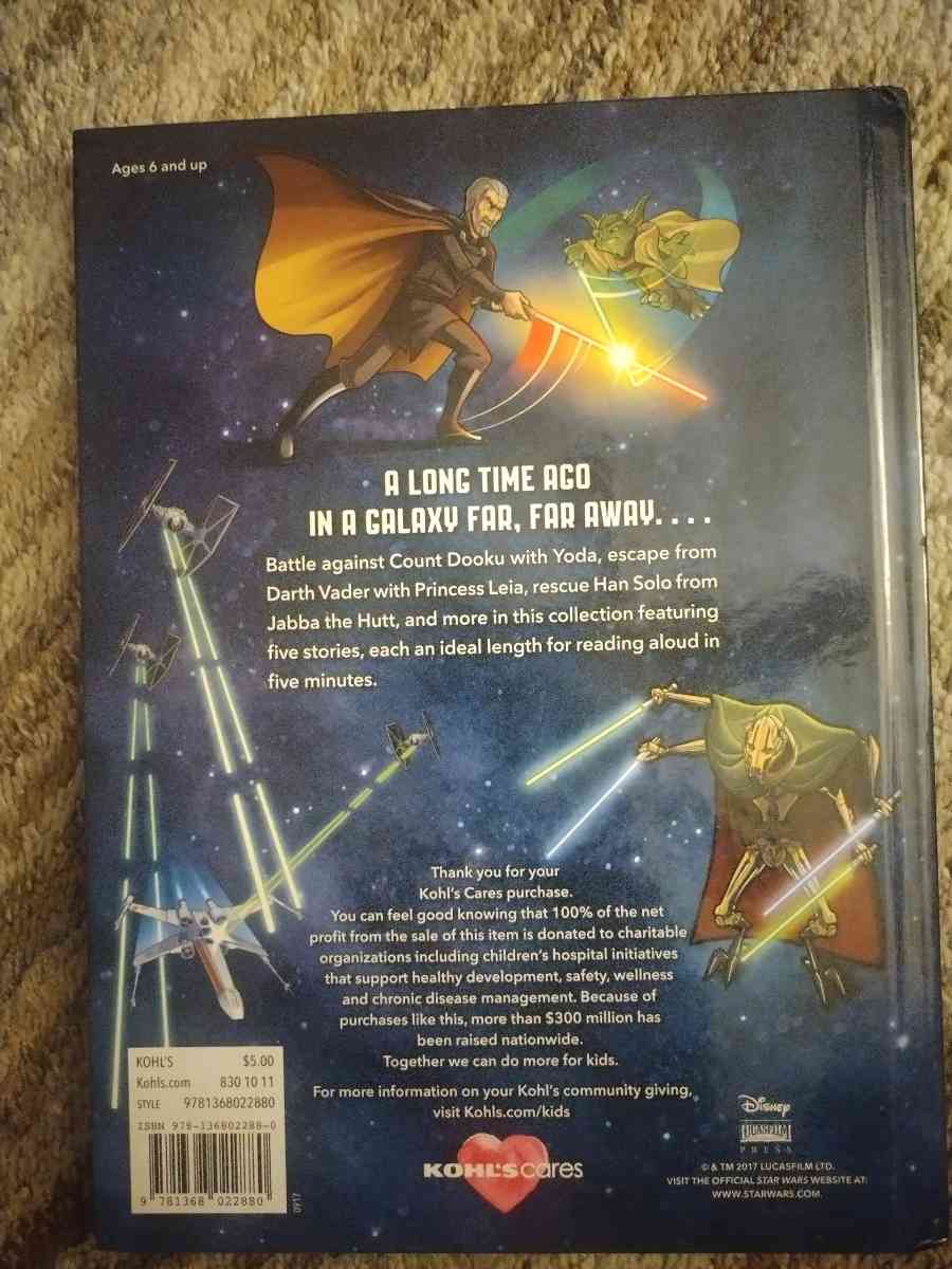 5Minute Star Wars Stories Lot of 3 by Lucasfilm Lucasfilm Pr