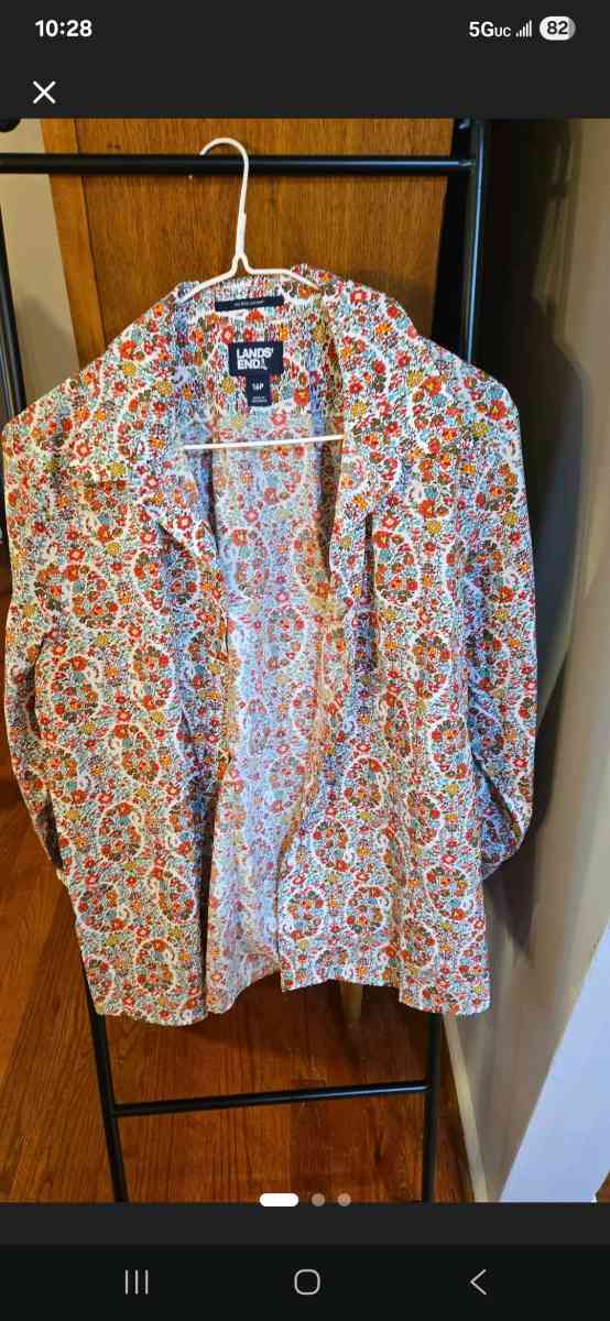 Lands End Womens 16P Supima long sleeve shirt - Woodbridge, Virginia - FleaMarketBay