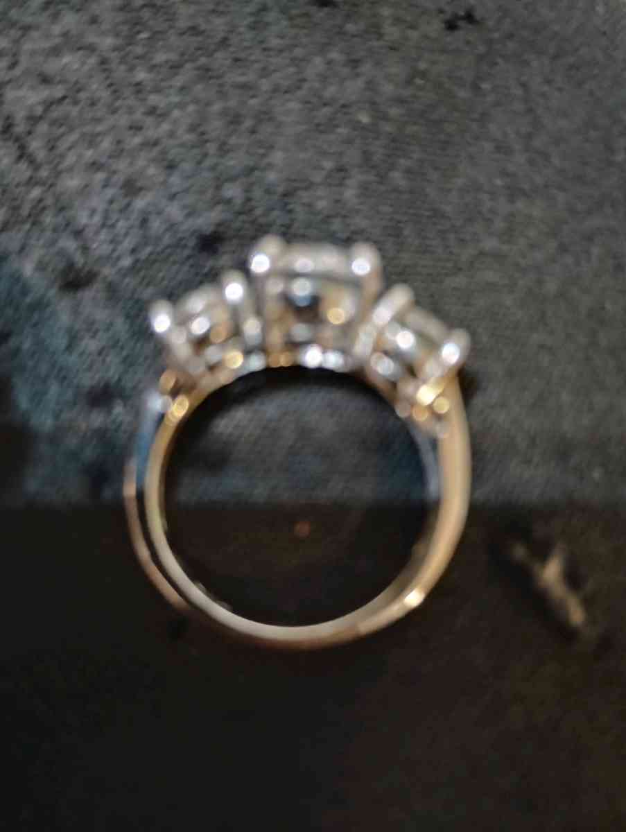 thre stones womens rings D 925 - Camden, Michigan - FleaMarketBay