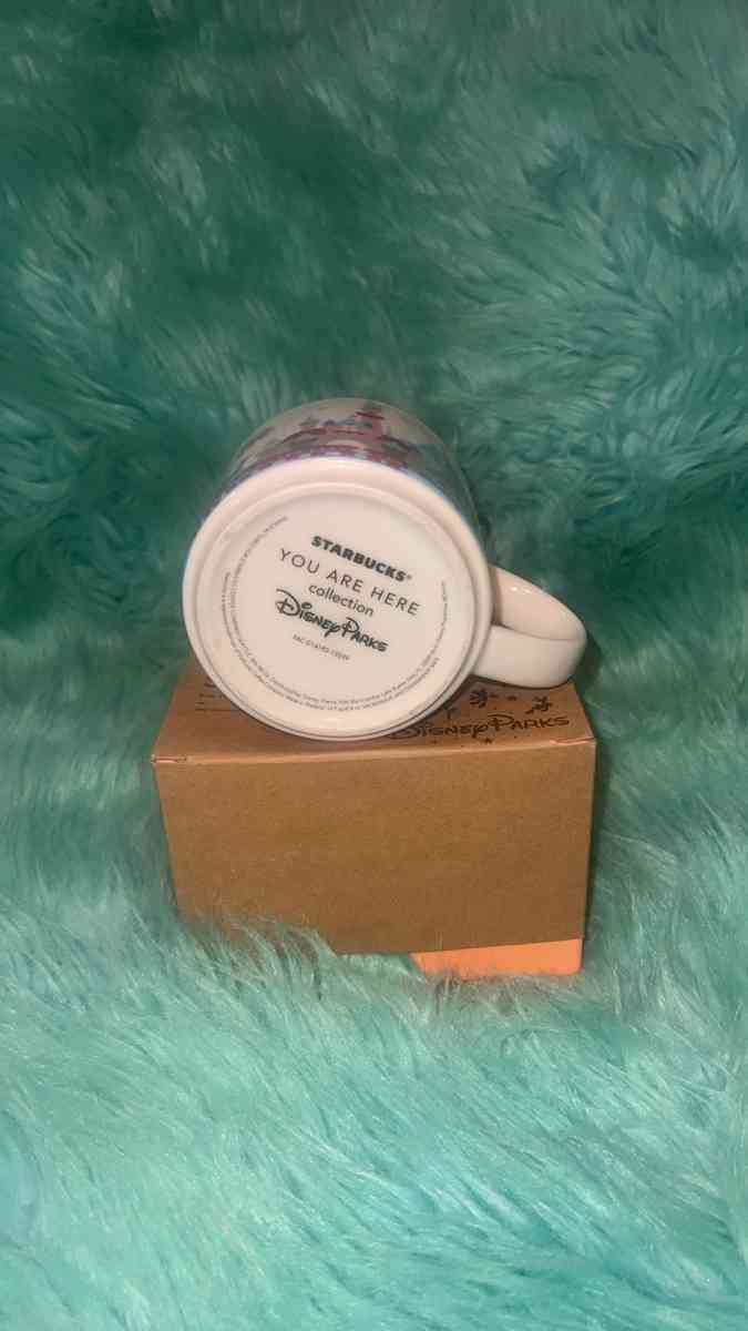 NIB Starbucks 14 oz You Are Here Disneyland Mug  Fantasyland