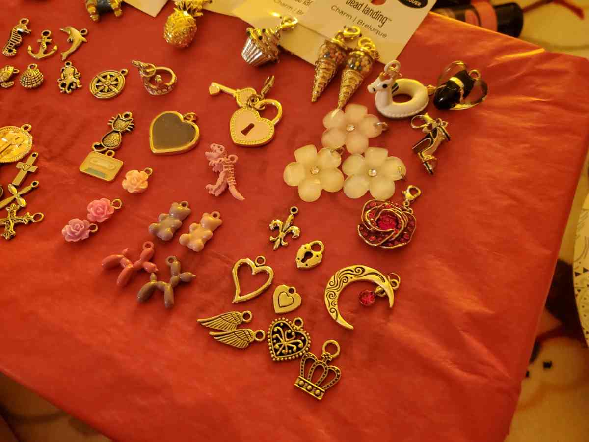 Assorted Charms for Jewelry making and charm bracelets