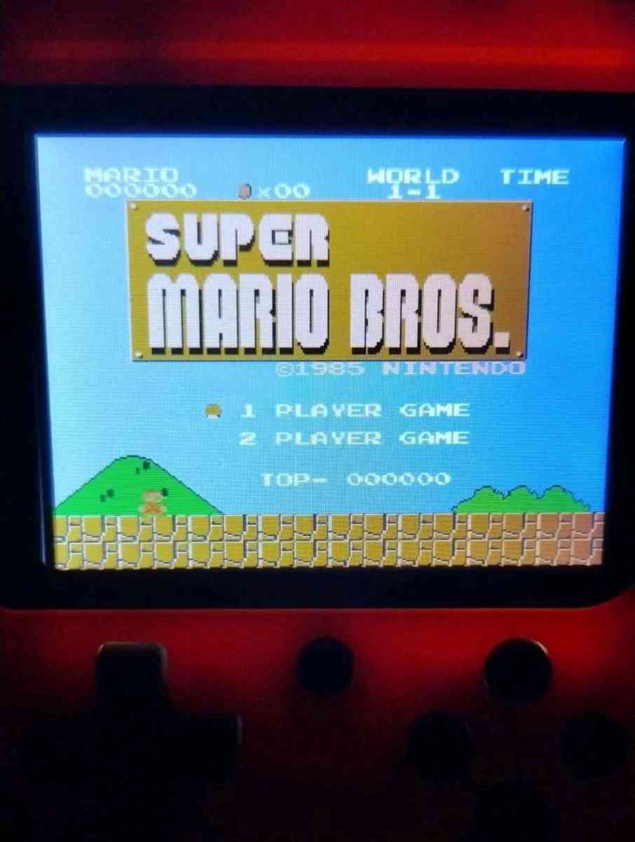 new handheld game system Mario