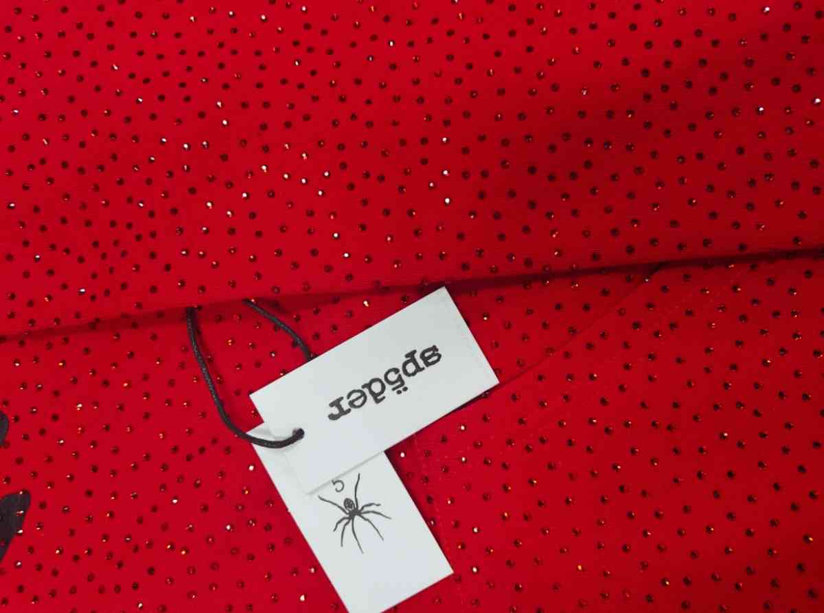 Red VSS Sp5der hoodie